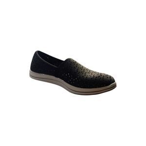 Women's Clarks, Breeze Emily Slip-On 26171370 Black Synthetic 6M